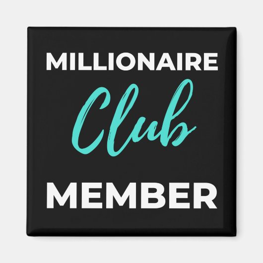Aimant Membre du Club Millionaire (Devant)