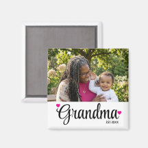 Mémé a créé un nouveau cadeau photo pour grand-mèr