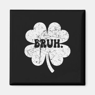 Aimant Mème de frère shamrock drôle de la Saint-Patrick p