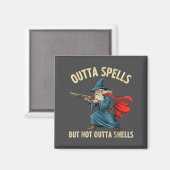 Aimant Mème de magicien plus de sorts mais pas de coquill (Recto/Verso)