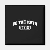 Aimant Mème de maths, Mème de maths 67, Professeur de six (Devant)