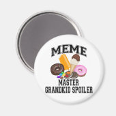 Aimant Mème de petit-enfant spoiler (Recto/Verso)