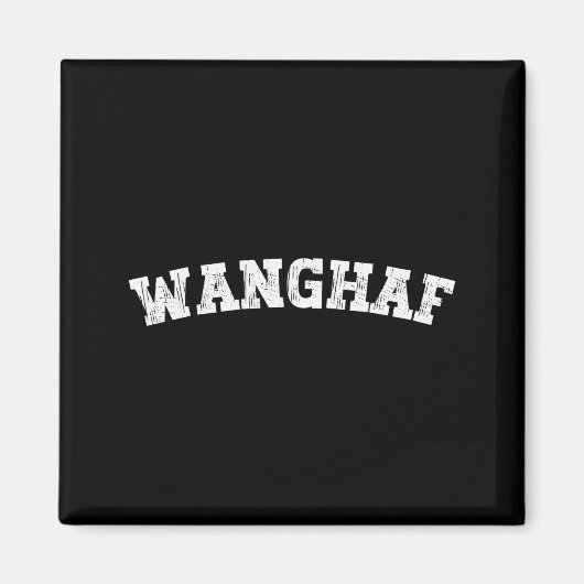 Aimant Mème drôle de Wanghaf (Devant)