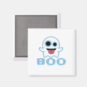 Aimant Mème drôle et idiot Boo (Recto/Verso)