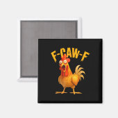 Aimant Mème du coq citation  (Recto/Verso)