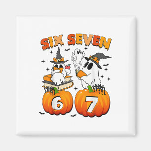 Aimant Mème Hanté 67 Six Sept 6-7 Blague drôle d'Internet