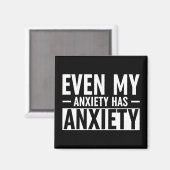 Aimant Même Mon Anxiété A De L'Anxiété (Recto/Verso)