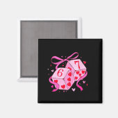 Aimant Meme Playing Cards Valentine,preppy Funny Coquette (Recto/Verso)