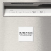 Aimant Memento mori (In Situ (Lave-vaisselle))