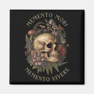 Aimant Memento Mori Memento Vivere _ Philosophie &amp; La
