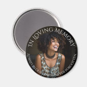 Aimant Mémoire d'amour photo (Recto/Verso)