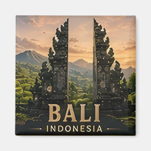 Aimant 🧲 Mémoire de vacances à Bali Indonésie pour les v