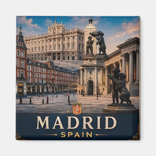 Aimant 🧲 Mémoire de week-end à Madrid depuis l'Espagne �