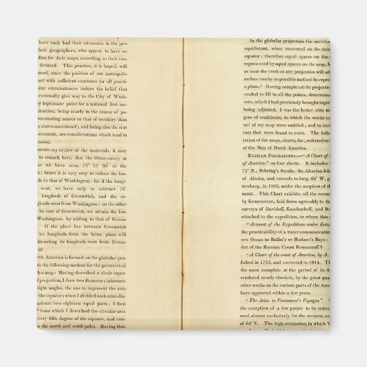 Aimant Mémoires géographiques (Devant)