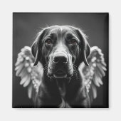 Aimant Memorial Angel Chien Labrador (Devant)