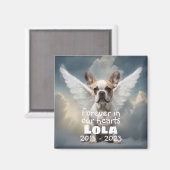 Aimant Mémorial de Bulldog (Recto/Verso)