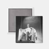 Aimant Mémorial de Lincoln (Recto/Verso)