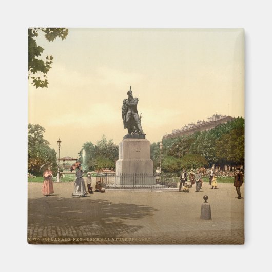 Aimant Mémorial de Ney, Metz, Allemagne (Devant)