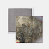 Aimant Mémorial des Vétérans du Vietnam (Recto/Verso)