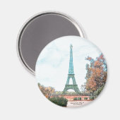 Aimant "Memorial Park" Paris, TN (Recto/Verso)