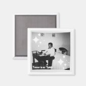 Aimant Mémorial, pour toujours dans nos coeurs (Recto/Verso)