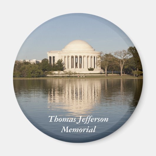 Aimant Mémorial Thomas Jefferson (Devant)