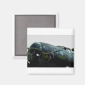Aimant Memphis Belle, nez art (Recto/Verso)