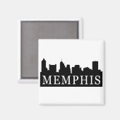 Aimant Memphis Skyline (Recto/Verso)