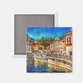 Aimant Menaggio sur le lac de Côme, Italie (Recto/Verso)