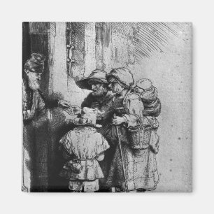Aimant Mendiants sur le seuil d'une Chambre, 1648
