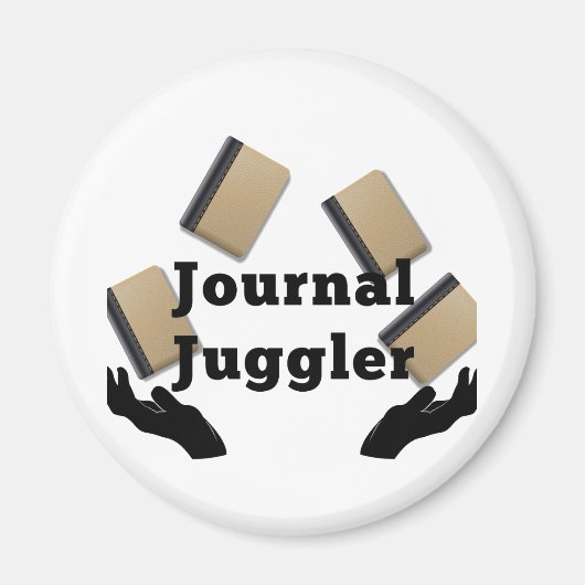 Aimant Meneuse de journal (Devant)