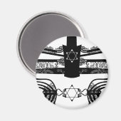 Aimant Menorah (Recto/Verso)