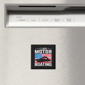 Aimant Mens I Love Motorboating Tee Nitro B (In Situ (Lave-vaisselle))