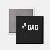 Aimant Mens Numéro Un Papa De Crosse (Recto/Verso)