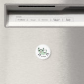 Aimant MEOW : Green Cat Runnin' (In Situ (Lave-vaisselle))