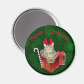 Aimant Meow-y Christmas (Recto/Verso)