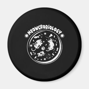 Aimant Méowcrobiologie Microbiologie Cute Kitten Science