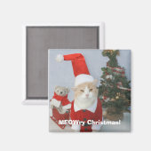 Aimant MEOWry Noël ! (Recto/Verso)