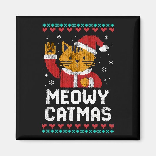 Aimant Meowy Catmas (Devant)