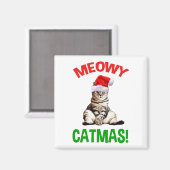Aimant Meowy Catmas ! (Recto/Verso)