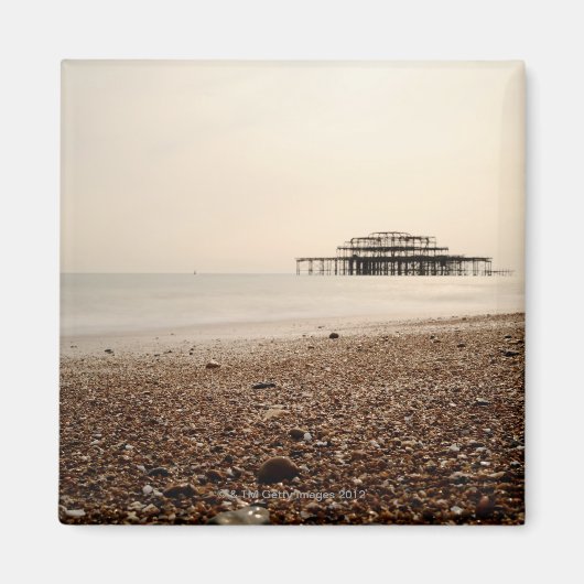 Aimant Mer à Brighton Beach (Devant)