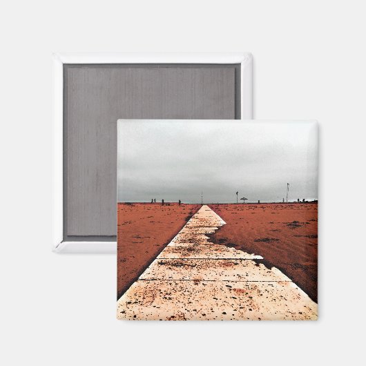 Aimant Mer d'hiver (Recto/Verso)