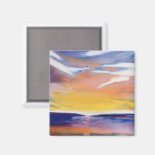 Aimant Mer du soir (Recto/Verso)