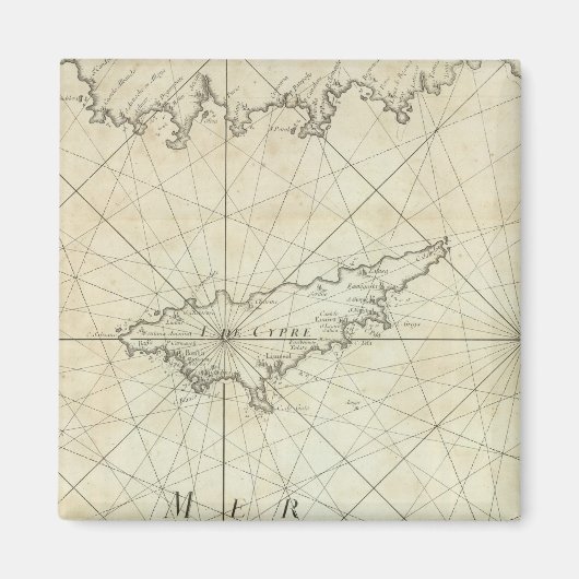 Aimant Mer Méditerranée 4 (Devant)