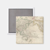 Aimant Mercators Projection du monde (Recto/Verso)