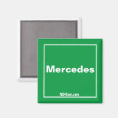 aimant Mercedes (Recto/Verso)