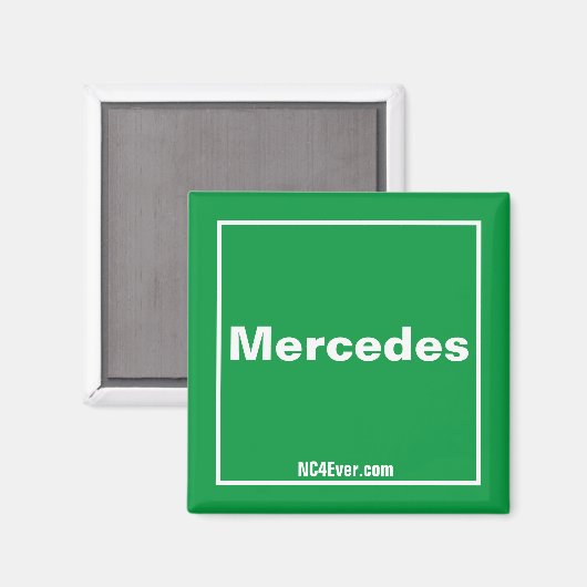 aimant Mercedes (Recto/Verso)