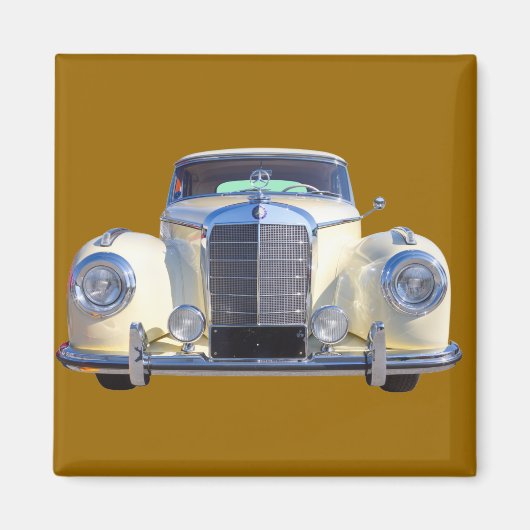 Aimant Mercedes Blanches Benz 300 Voiture de luxe (Devant)