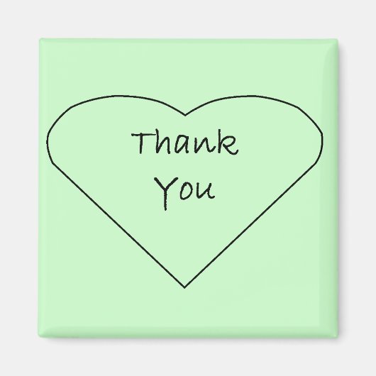 Aimant Merci (Devant)