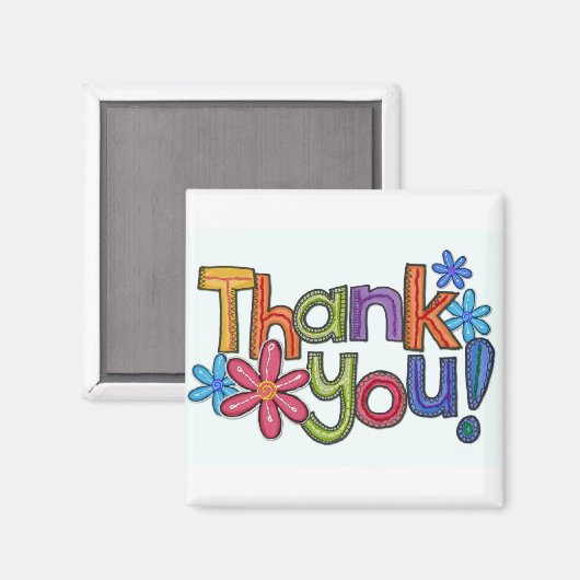 Aimant Merci (Recto/Verso)